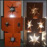 luminária em mdf
