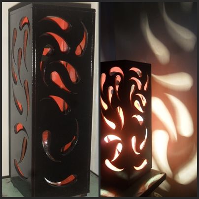 luminária em mdf decora todos tipos de ambientes.